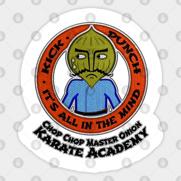 Chop Chop Karate Sticker by SquareDog